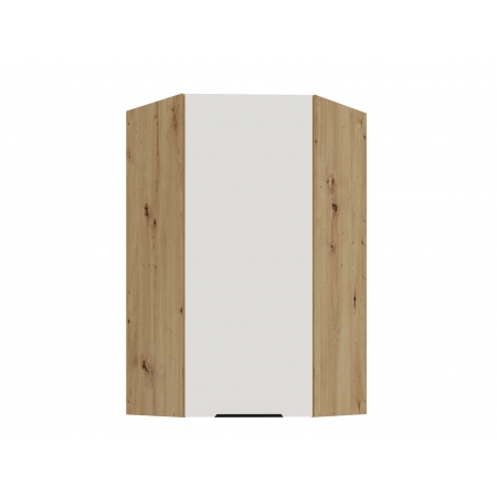 Szafka narożna górna 60 cm AURO WH/AR 60x60 GN-108 1F 45 antyfinger